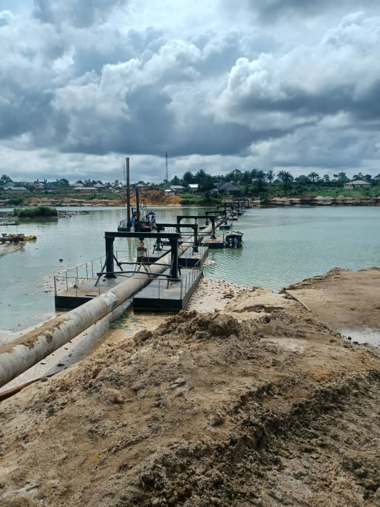 dredging and land reclamation